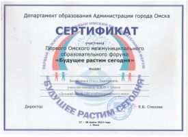 сертификат форум Запеваловой